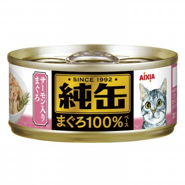 Aixia Jun-Can Mini Tuna w/Salmon 65g x24